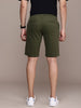 Basic Olive Slim Fit Chino Shorts