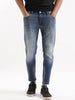 Classic High Low Effect Denim