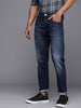 Slim Fit Shaded Blue Jeans