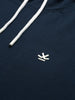 Solid Navy Pop Urban Hoodie