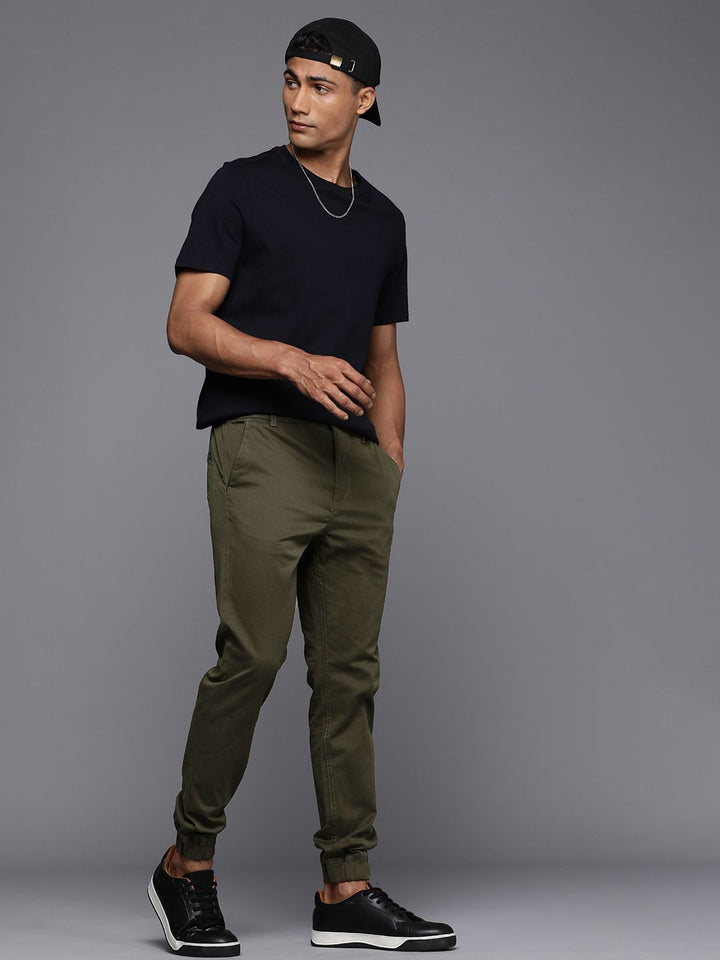 Striking Olive Drawstring Cargo Jogger
