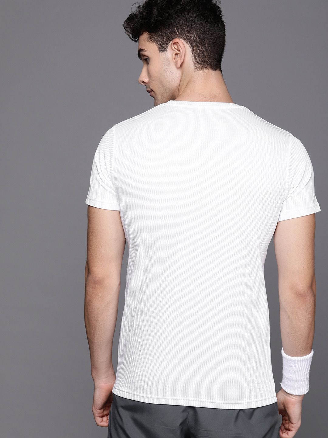 White Poly Blend Active T-Shirt