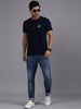 Basic Navy Crew Neck T-Shirt