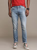 Basic Slim Fit Light Fade Denim Jeans