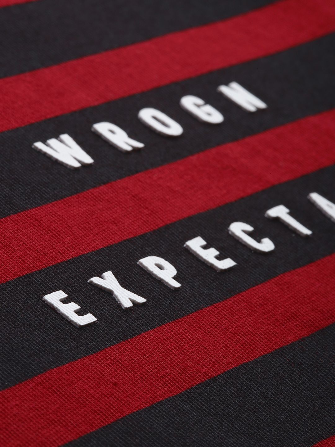 Wrogn Expectations Printed Cotton T-Shirt