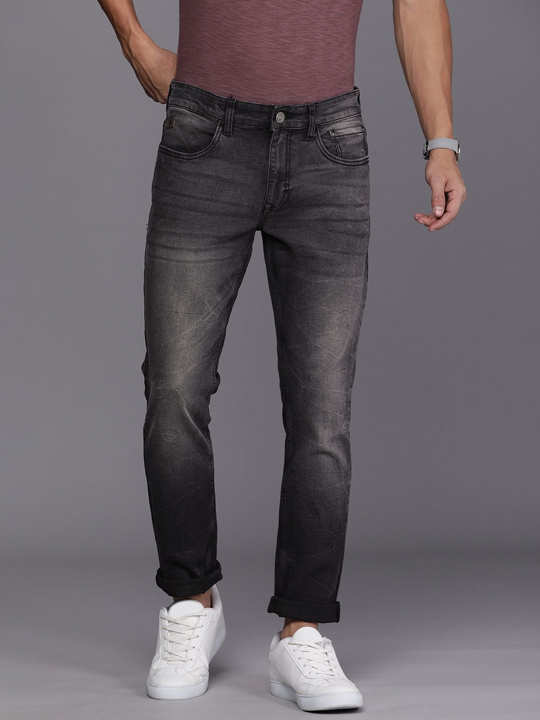 Grey Dream Heavy Fade Jeans – Wrogn