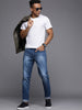 Blue Slim Fit Stretchable Jeans