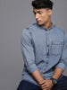 Blue Blend Denim Shirt