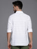 White Striped Poplin Shirt