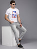 Solid Printed Slim Fit T-Shirt