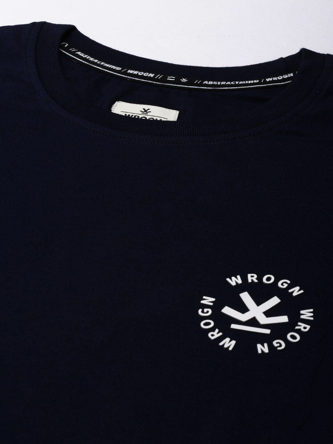 Basic Navy Crew Neck T-Shirt