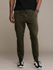 Bold Olive Woven Jogger