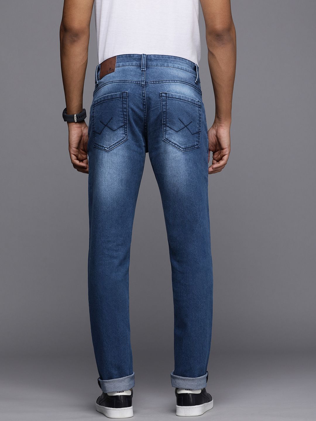 Blue Slim Fit Stretchable Jeans