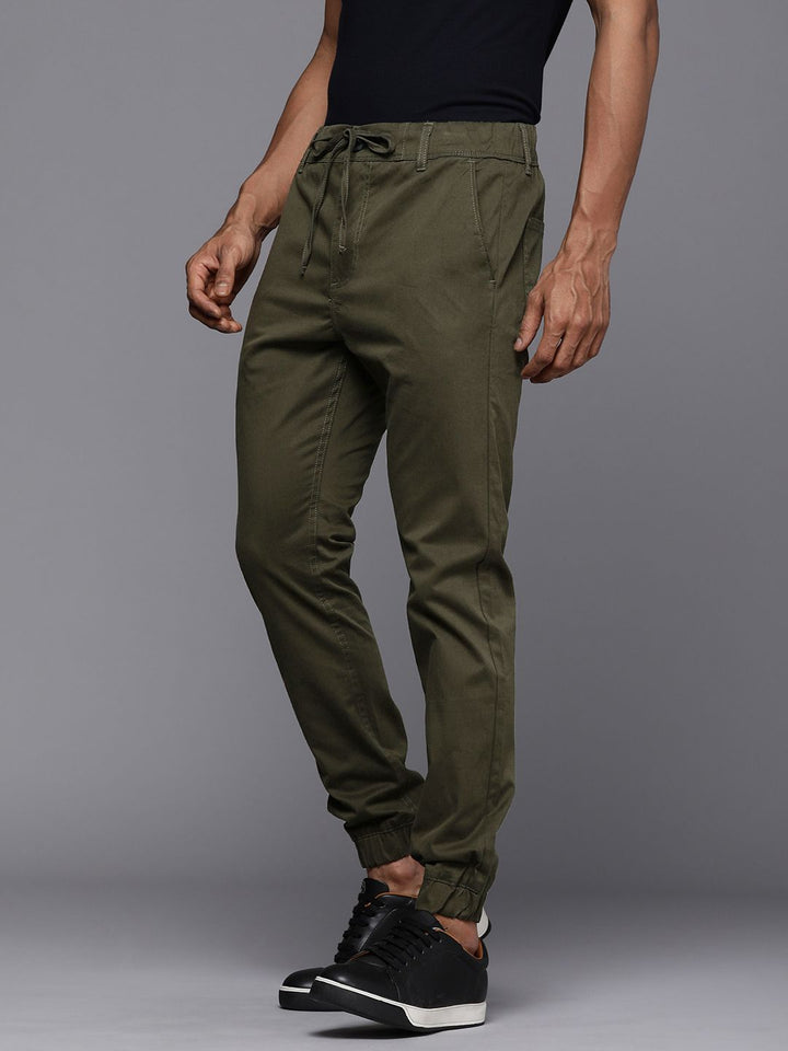 Striking Olive Drawstring Cargo Jogger