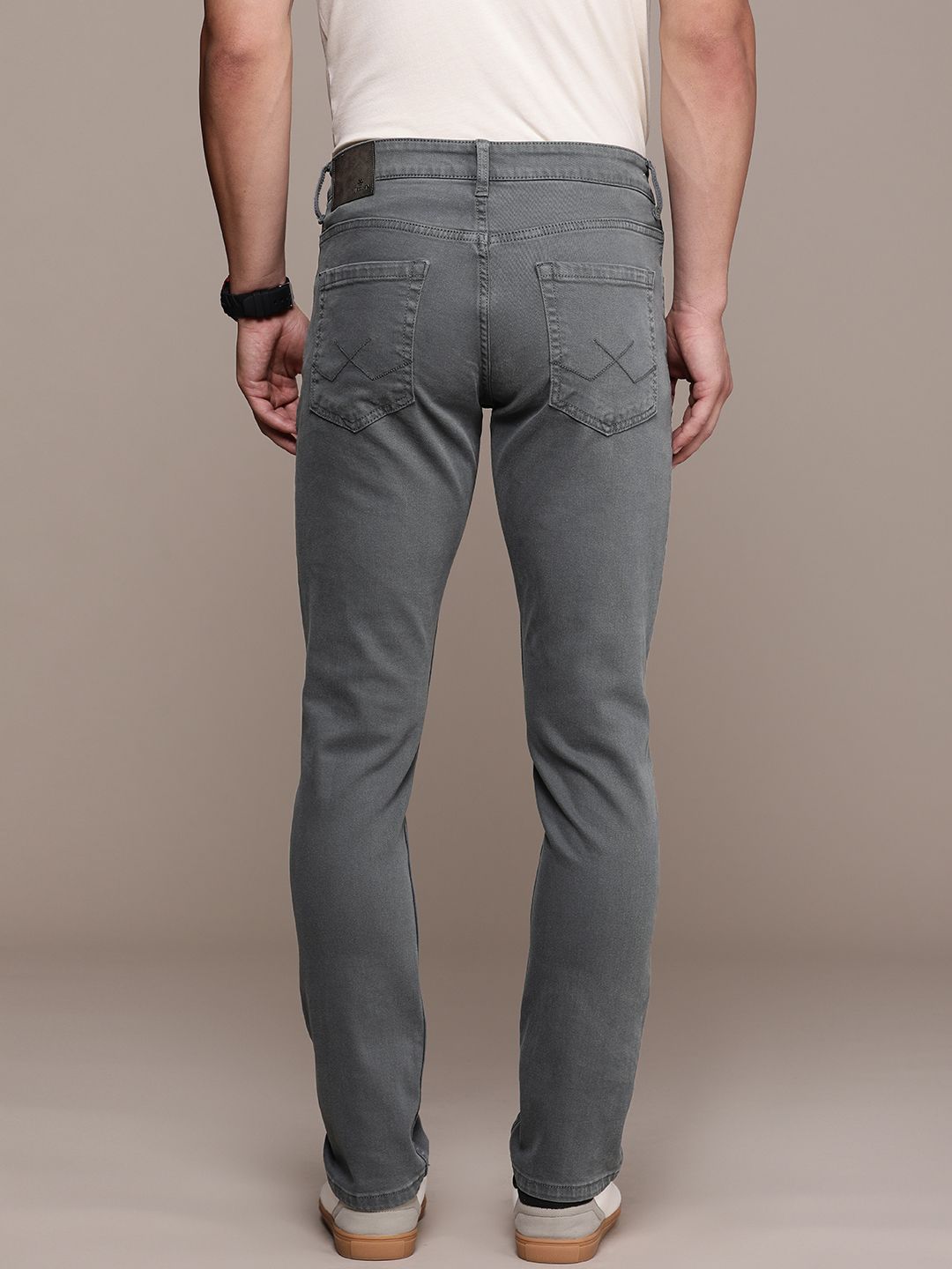 Rugged Straight Fit Denim Jeans