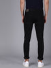 Black Stride Slim Fit Mid-Rise Jeans