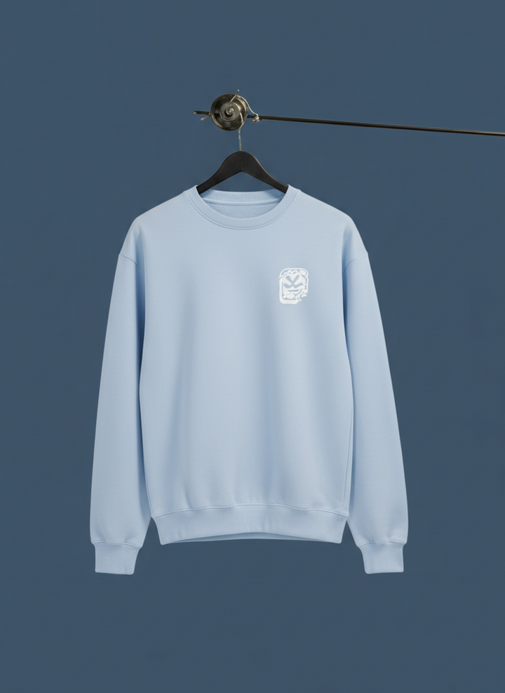 Essential Pastel Crewneck Sweatshirt | Light Blue