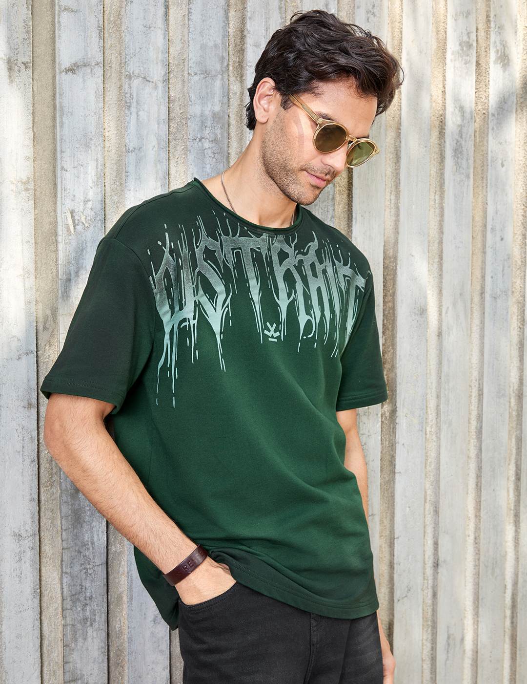 Washed Olive Oversized T-Shirt