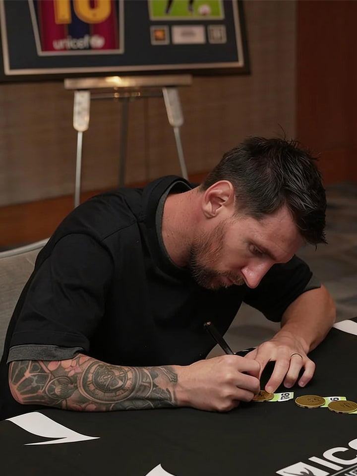 Lionel Messi Signed Lego FIFA World Cup™ Official Trophy
