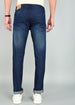 Classic Blue Five Pocket Slim Fit Denim Jeans