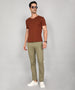 Solid Light Olive Chino Trouser