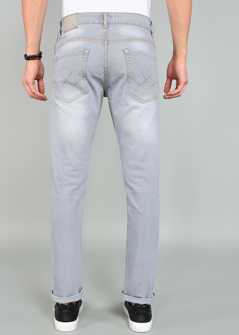 Apex Grey Slim Fit Jeans