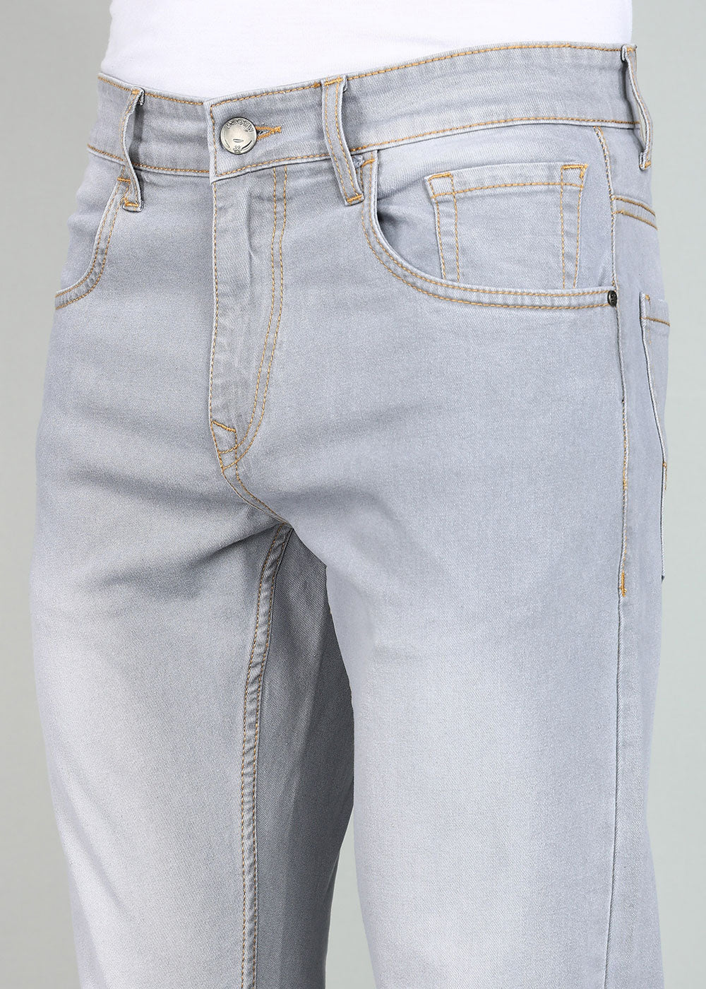 Apex Grey Slim Fit Jeans