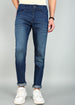 Classic Blue Five Pocket Slim Fit Denim Jeans