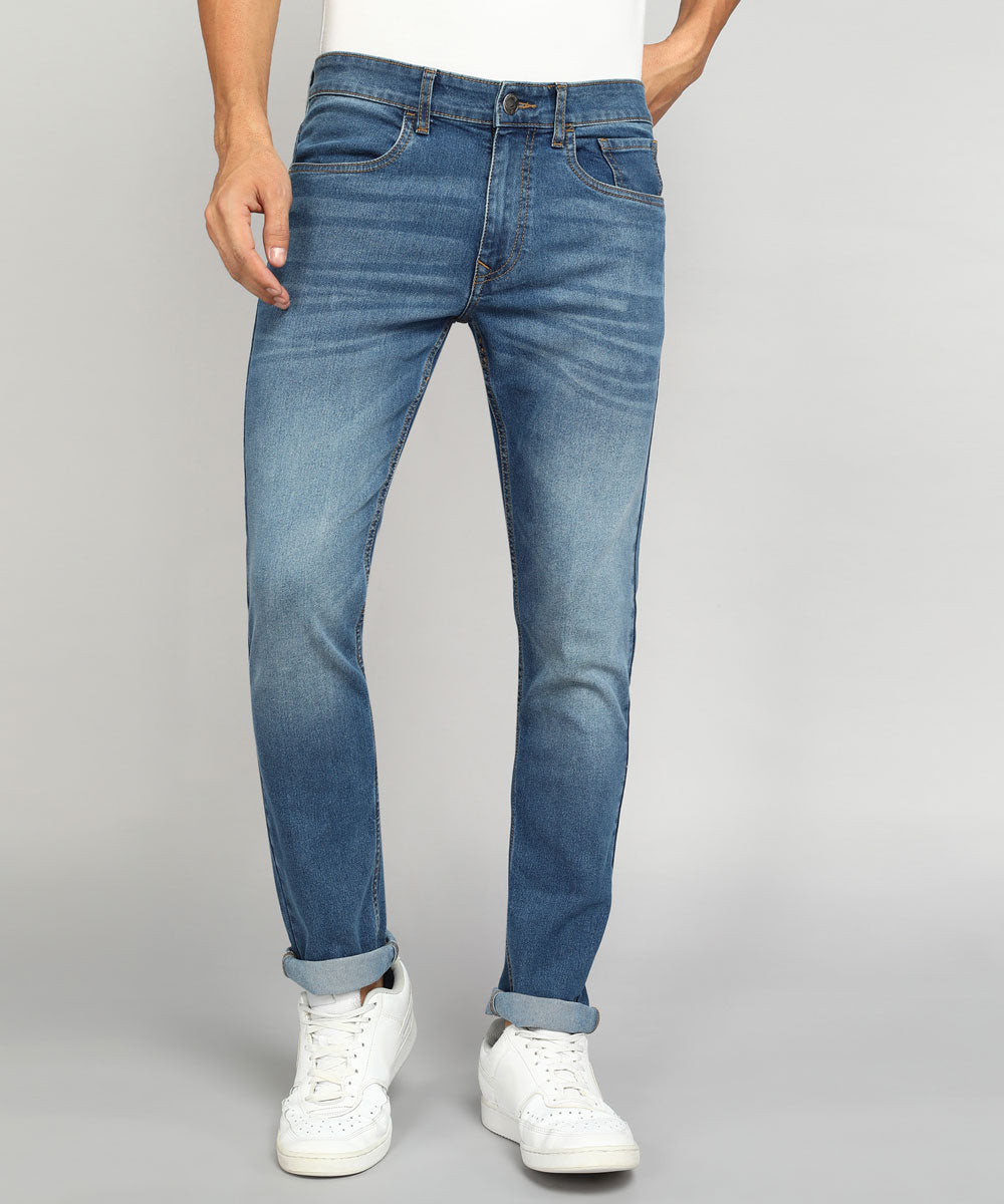 Washed Blue Apex Jeans