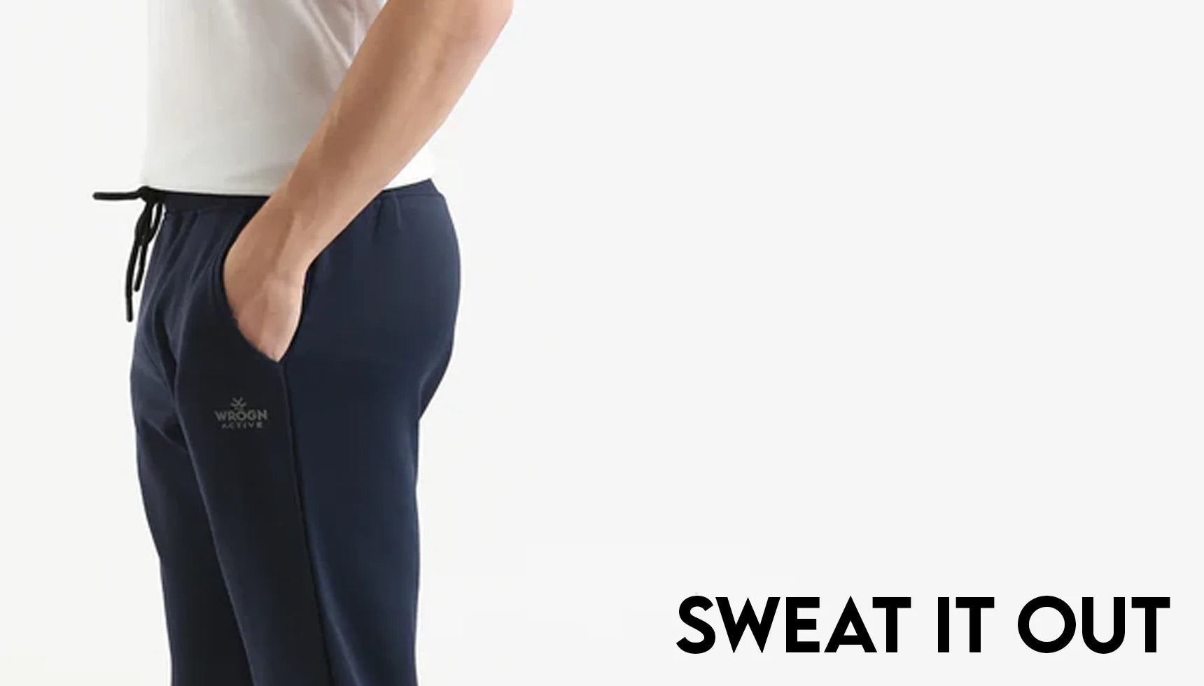 Track Pants for Men Your Comfort Your Rules WROGN Wrogn